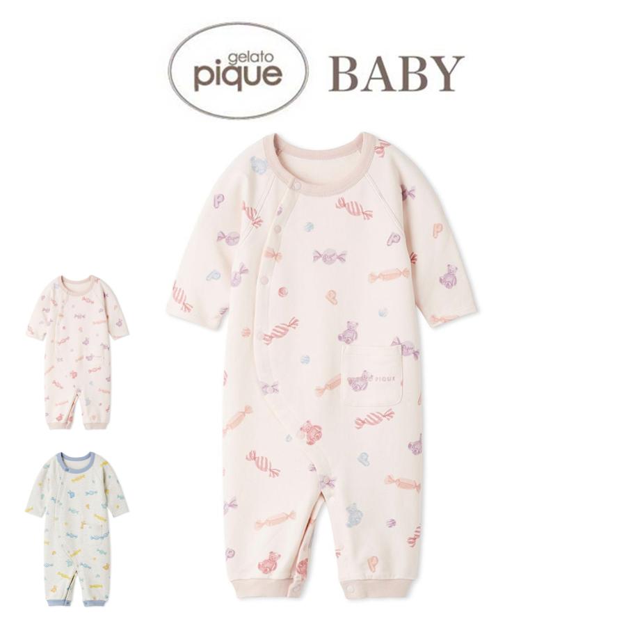 gelato pique（ジェラートピケ） ベビー BABY 新生児キャンディ柄2WAY