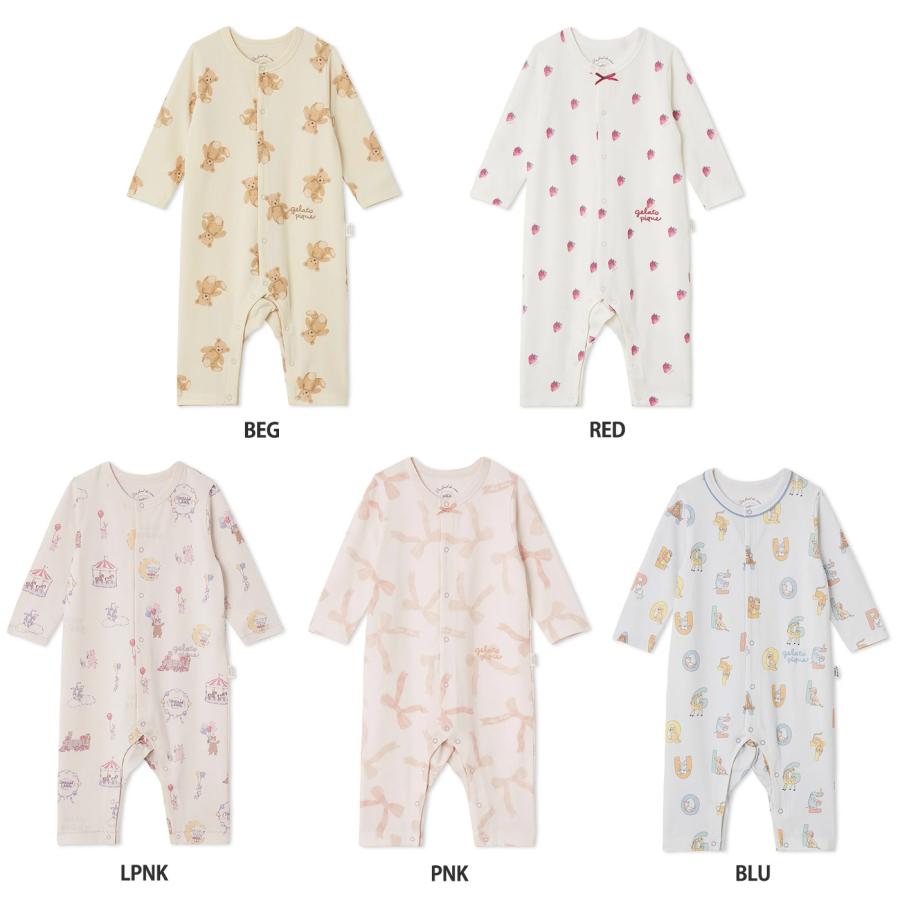 gelato pique（ジェラートピケ） ベビー 長袖ロンパース pbco259087