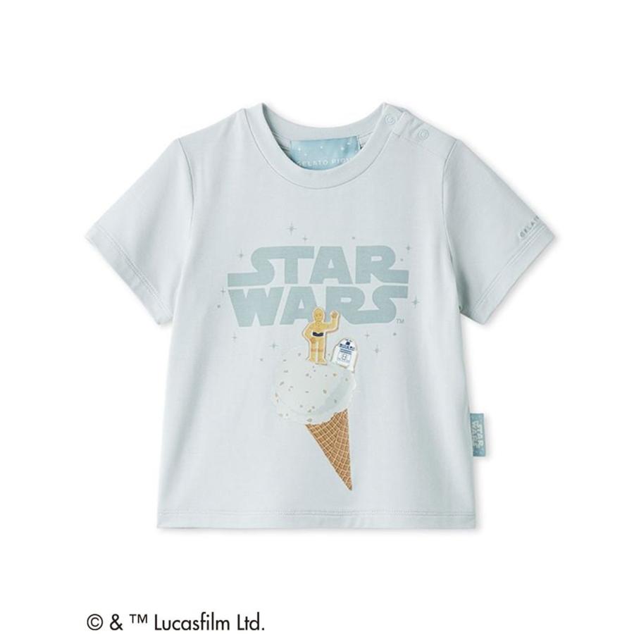 gelato pique（ジェラートピケ） ベビー STAR WARS ワンポイントT