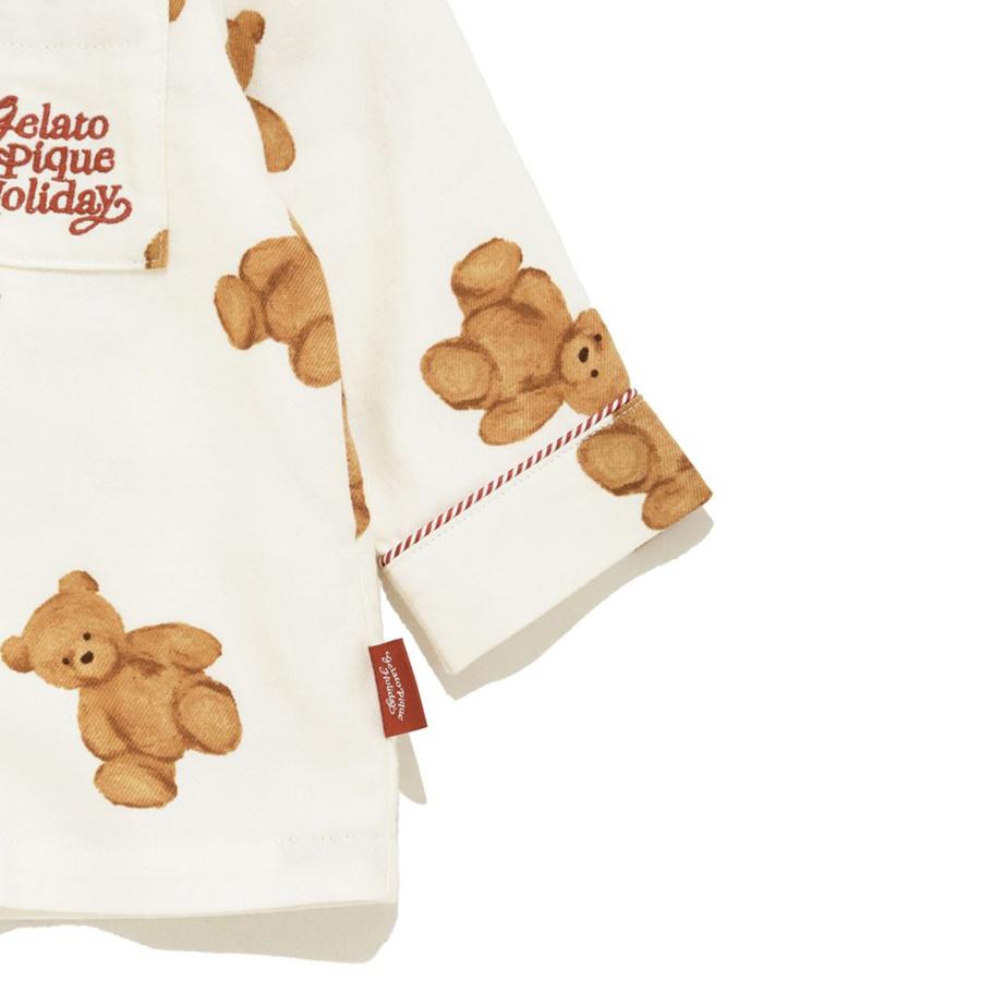 gelato pique（ジェラートピケ） SALE20%OFF ベビー HOLIDAY ベア柄