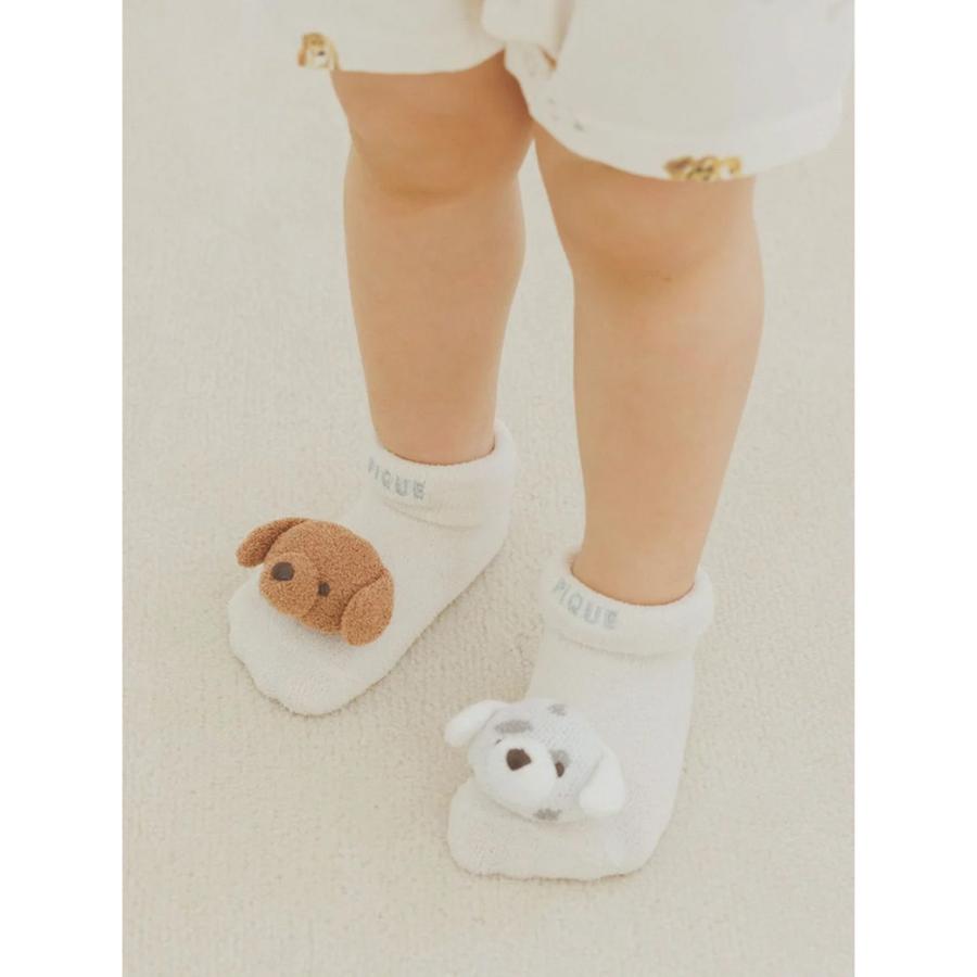 gelato pique baby ジェラートピケ ベビー BABY エアモコDOGソックス pbgs242605 ルームソックス｜selectzakkamu｜06