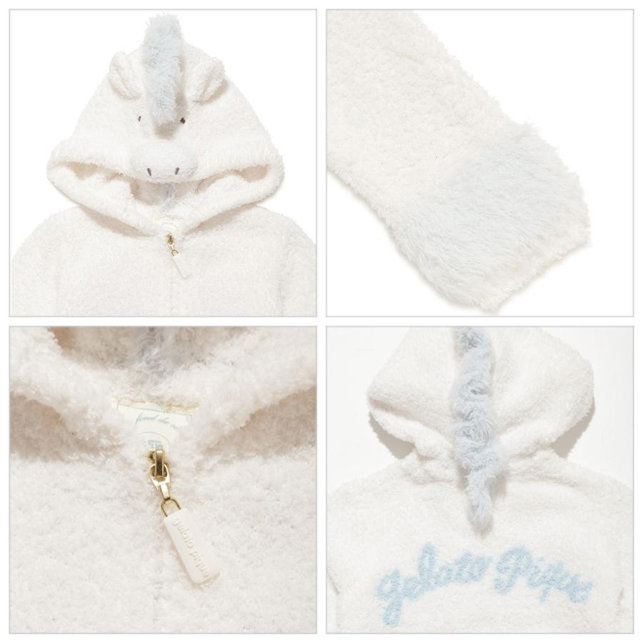 gelato pique（ジェラートピケ） ベビー ベビモコポニーロンパース