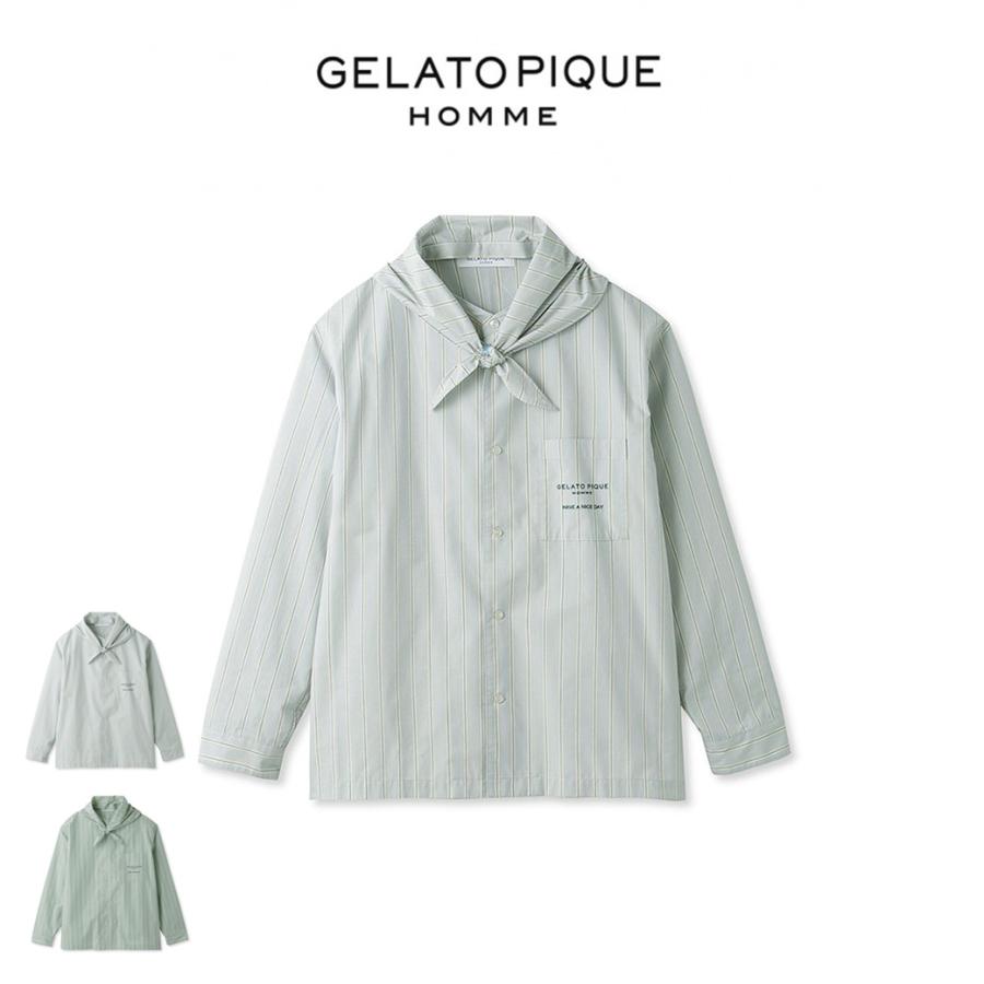 gelato pique SALE30%OFF ジェラートピケ オム ストライプシャツ gelato pique SALE30%OFF ジェラートピケ オム ストライプシャツ