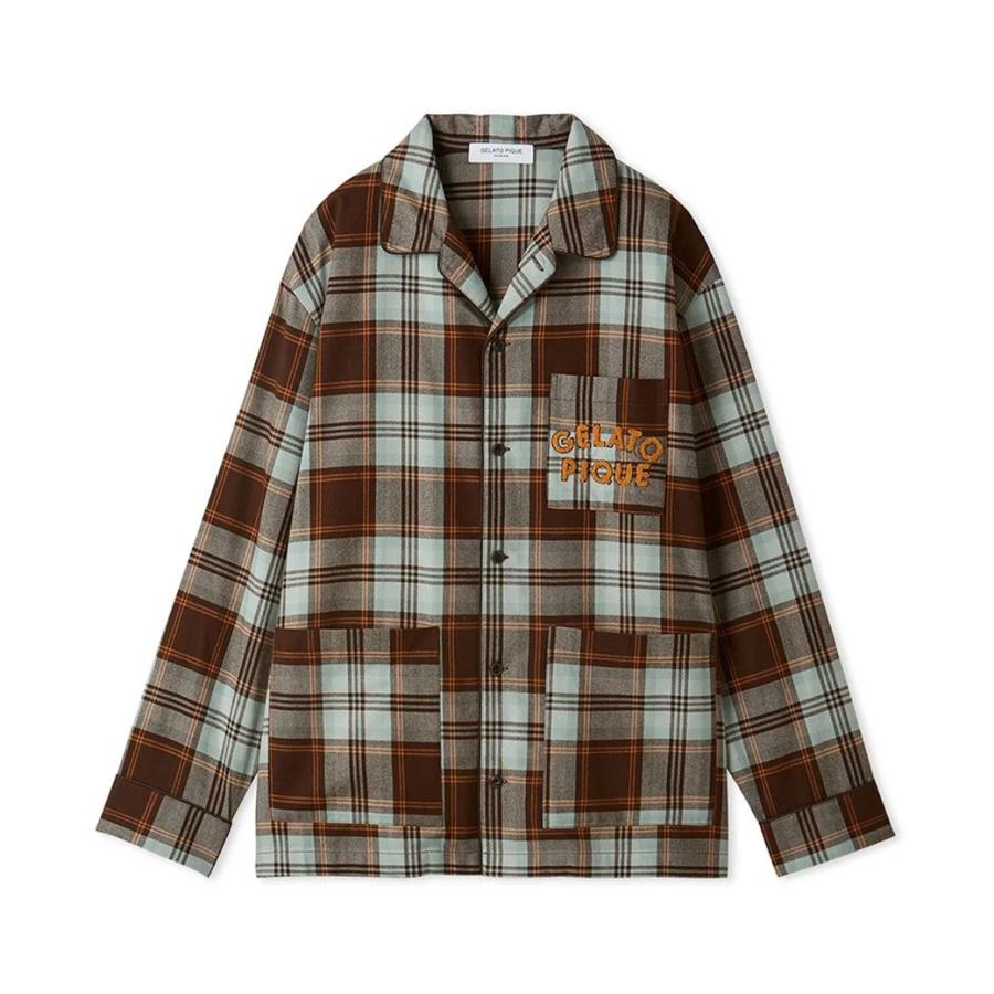 ジェラートピケ　チェック柄セットアップ　2024AW 完売商品 ジェラートピケ チェック柄セットアップ 2024AW 完売商品 ジェラート