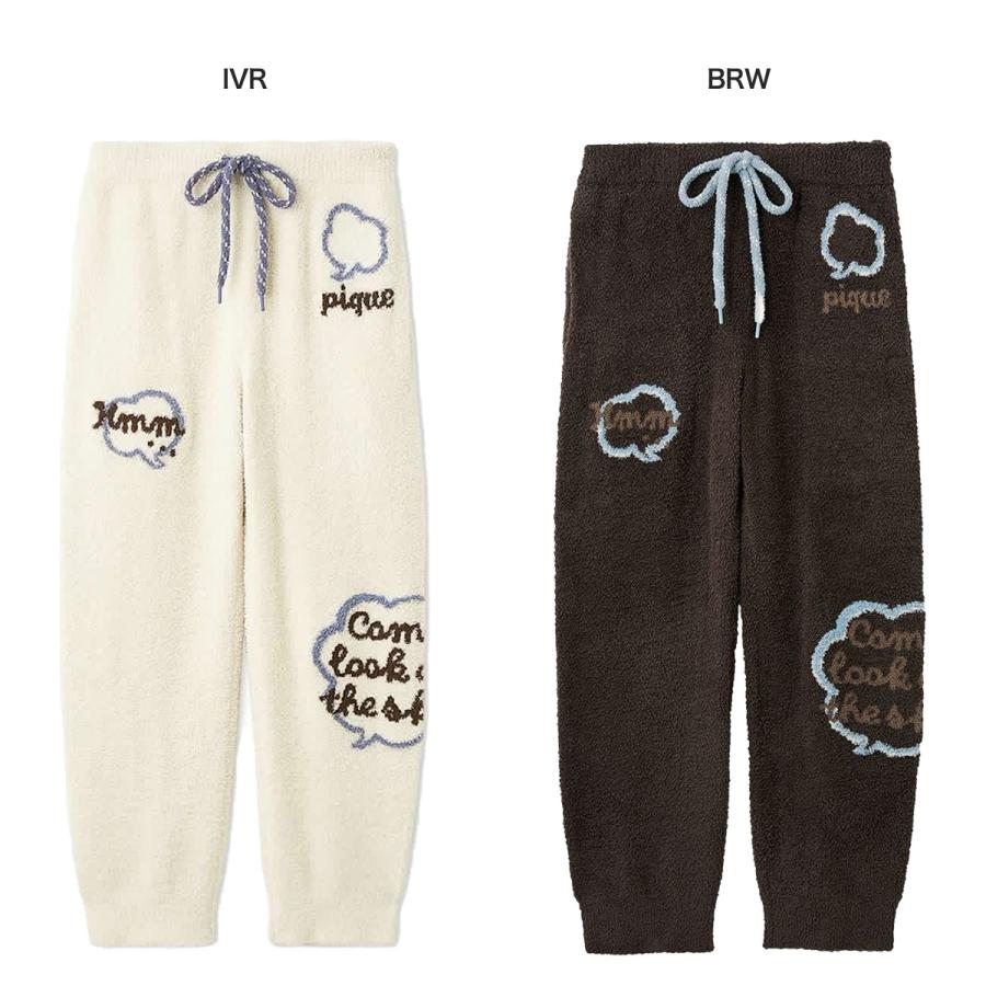 gelato pique（ジェラートピケ） オム ベビモコトークロゴロングパンツ