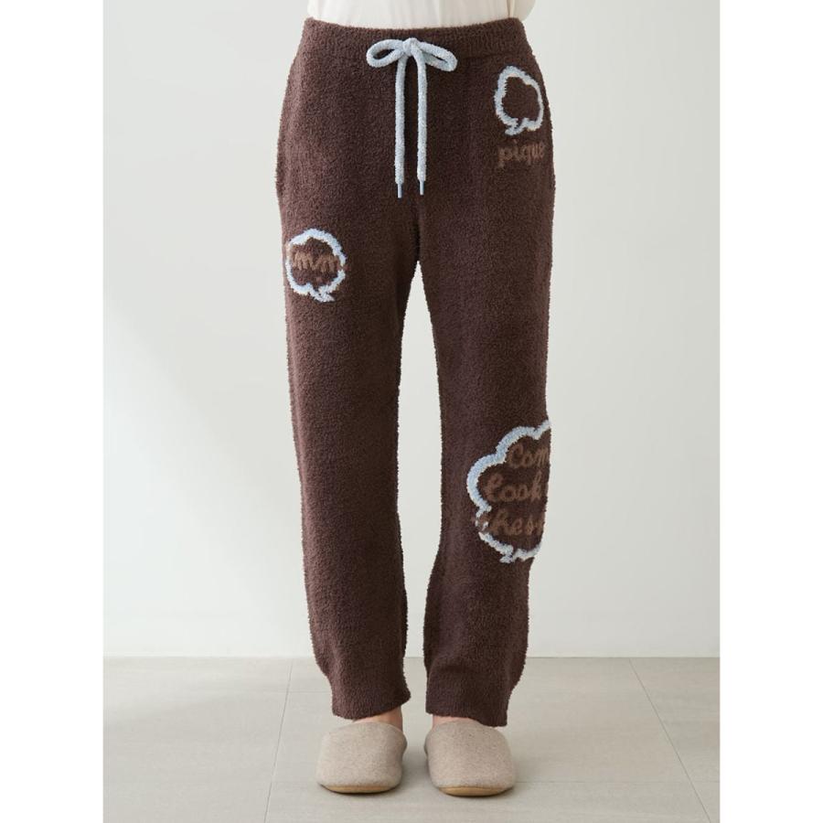 gelato pique（ジェラートピケ） オム ベビモコトークロゴロングパンツ