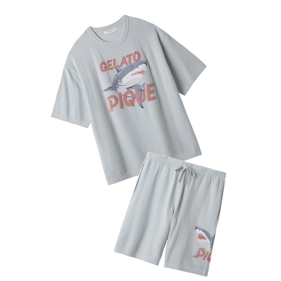 GELATO PIQUE フリース ルームウェア ジェラピケ 上下セット gelato pique（ジェラートピケ） オム 接触冷感 スムーズィーlite