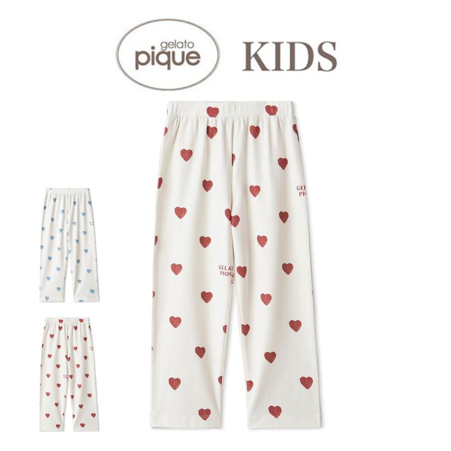 gelato pique（ジェラートピケ） SALE20%OFF キッズ KIDS ハート柄