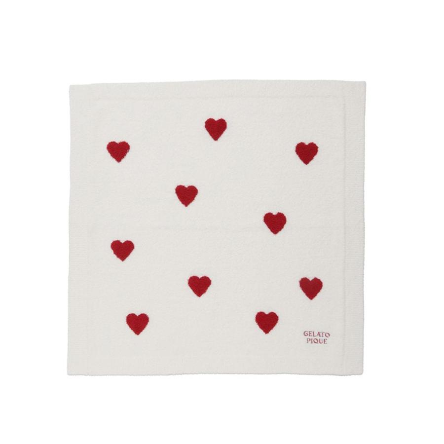 新品　未使用　GELATO PIQUE ビッグバード ブランケット ジェラートピケ gelato pique ハートジャガードブランケット （オフ