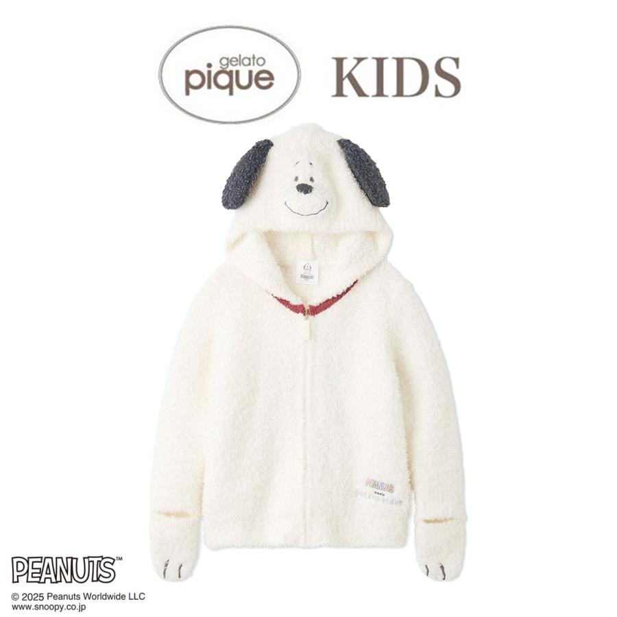 gelato pique（ジェラートピケ） キッズ KIDS PEANUTS PUPPIES