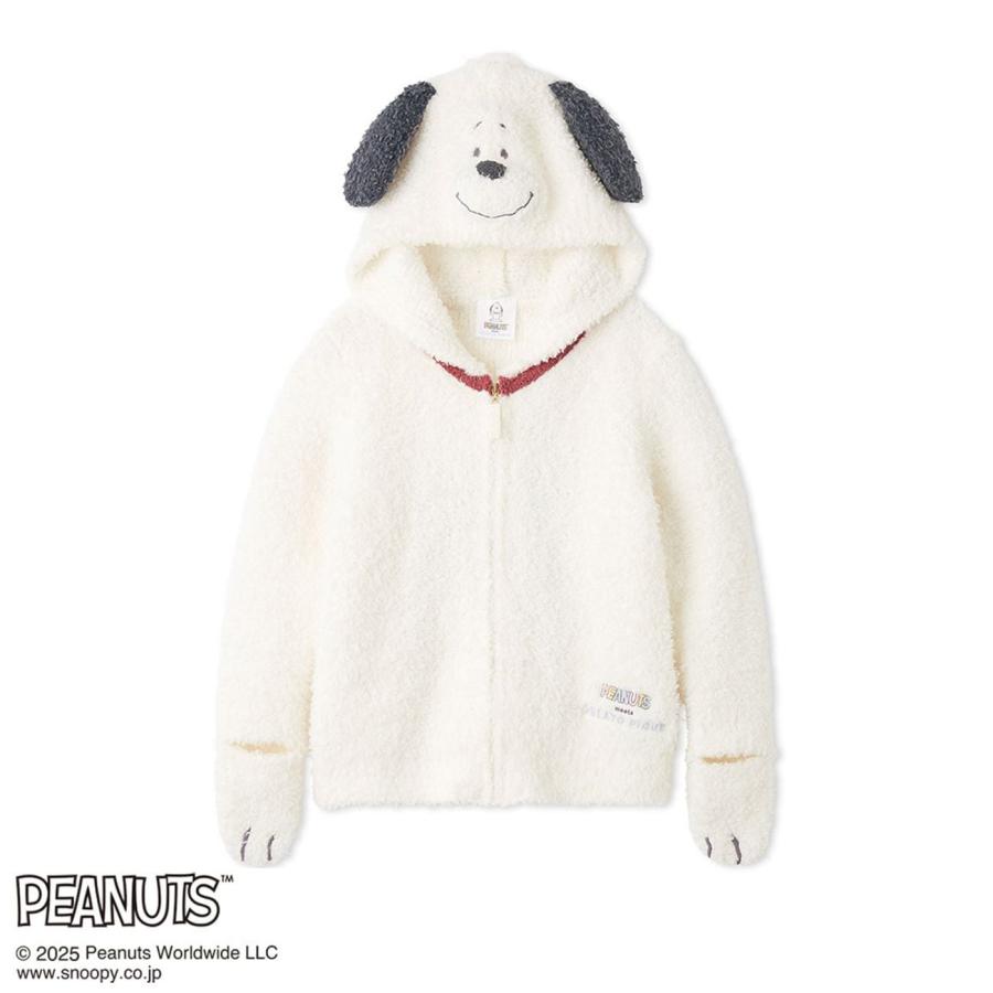 ジェラートピケ　スヌーピー パーカー　白 ジェラートピケ【スヌーピー2023夏】発売中♡可愛いすぎる《耳付き