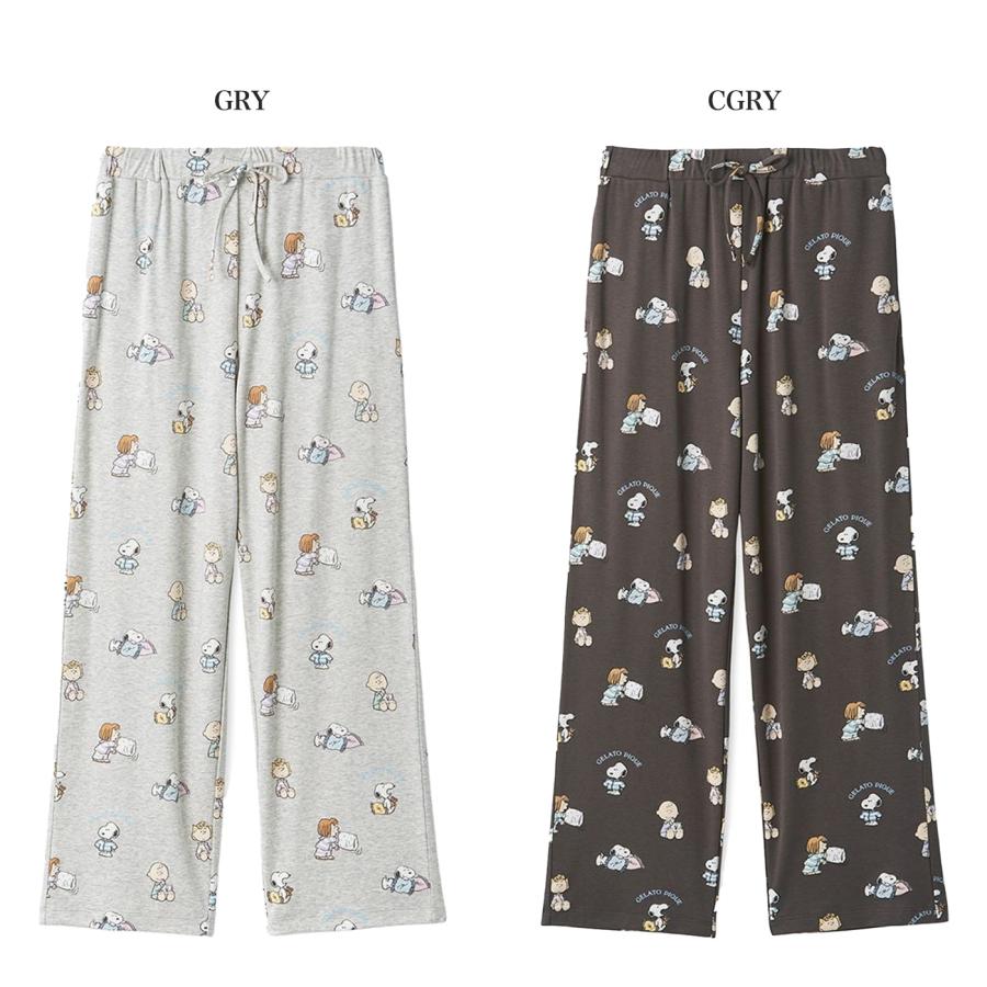 gelato pique（ジェラートピケ） オム PEANUTS オリジナルアート 総柄