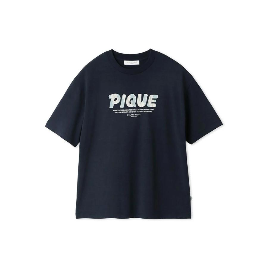 GELATO PIQUE HOMME ワンポイントロゴレーヨンTシャツ pmct242941 メンズ｜selectzakkamu｜11