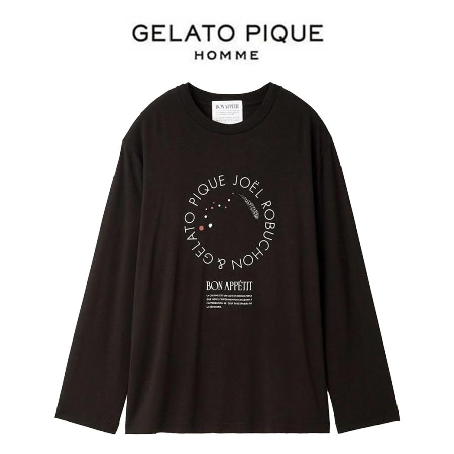 gelato pique ジェラートピケ オム JOEL ROBUCHON ワンポイント gelato pique ジェラートピケ オム JOEL ROBUCHON ワンポイント