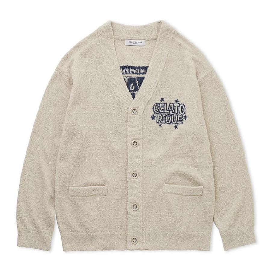 新品未使用✨ gelato pique エアモコチェックジャガードカーディガン ✨新品・タグ付✨GELATO PIQUE エアモコチェックジャガード