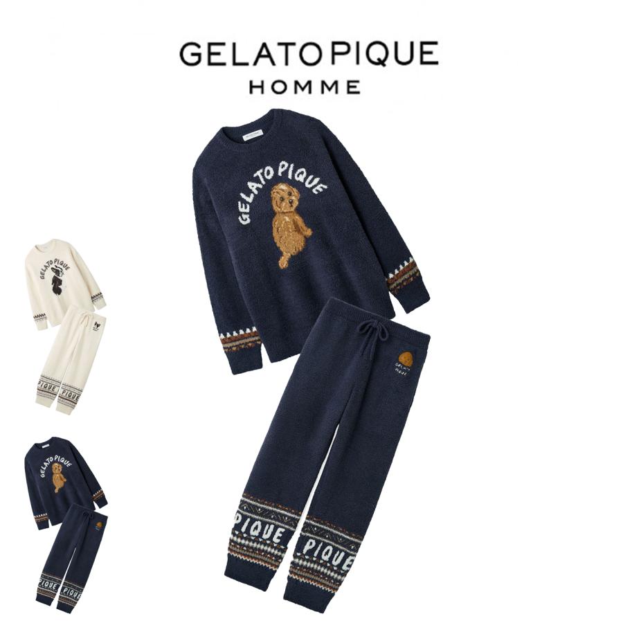 gelato pique（ジェラートピケ） オム GELATO PIQUE HOMME パウダーDOG
