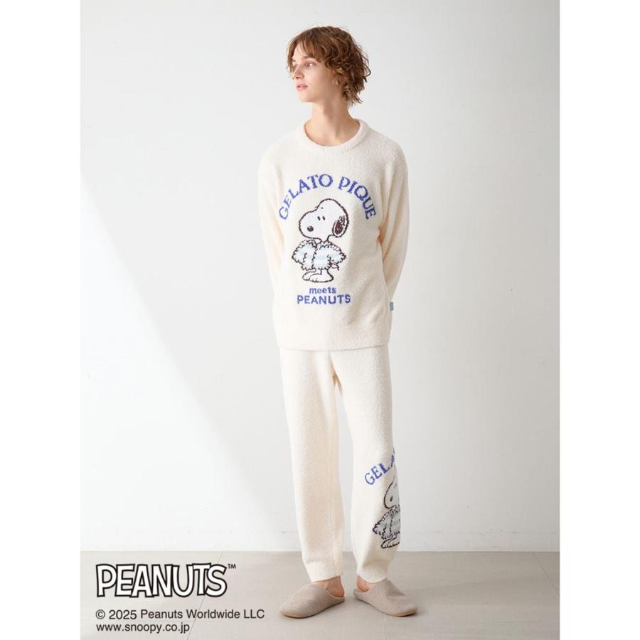 ジェラートピケオム　PEANUTS スヌーピー　上下セット　メンズ　M ジェラートピケオム PEANUTS スヌーピー 上下セット メンズ M - メルカリ
