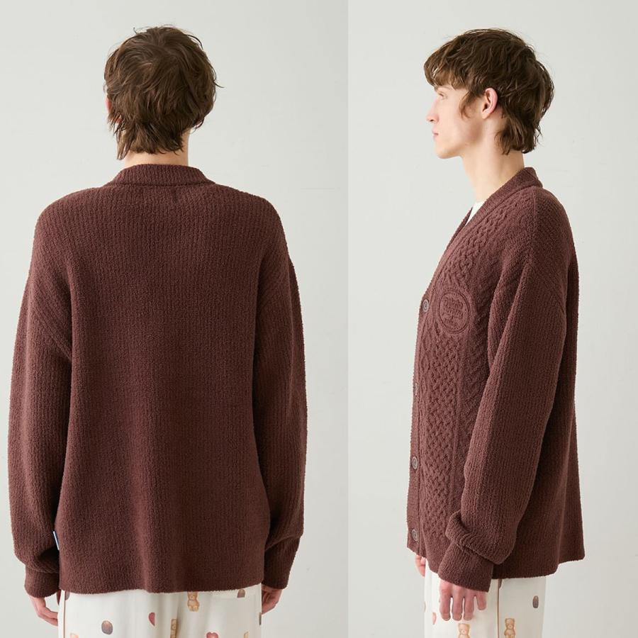 gelato pique（ジェラートピケ） オム Valentine アランカーディガン