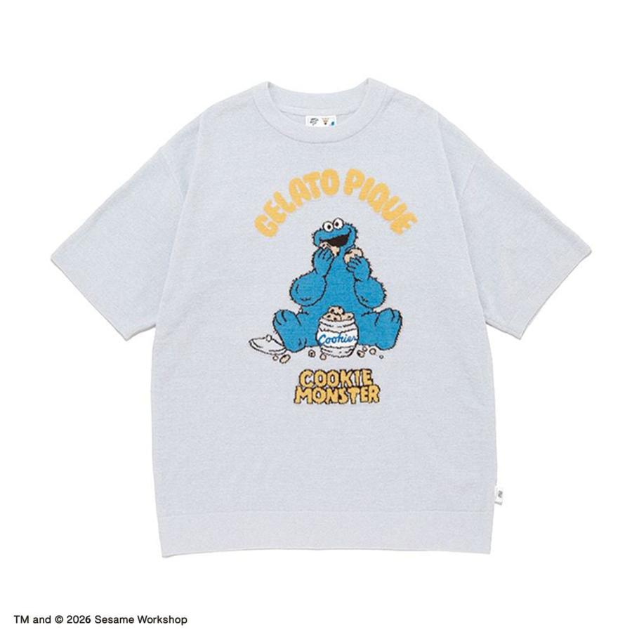 gelato pique（ジェラートピケ） オム SESAME STREET エアリーモコ