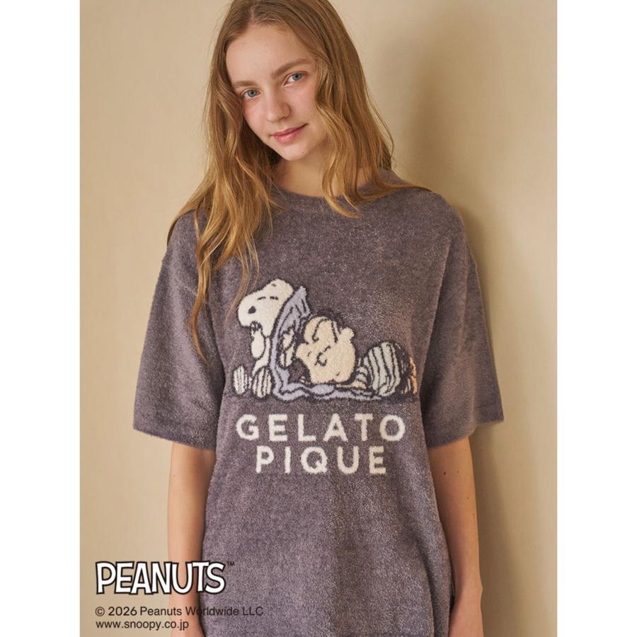 gelato pique（ジェラートピケ） オム PEANUTS スムーズィージャガード