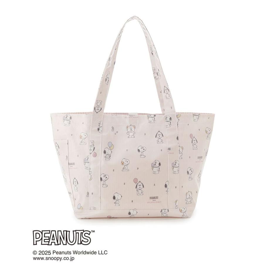 gelato pique（ジェラートピケ） PEANUTS PUPPIES 総柄ママバッグ