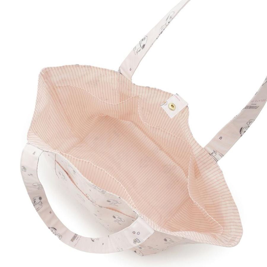 gelato pique（ジェラートピケ） PEANUTS PUPPIES 総柄ママバッグ