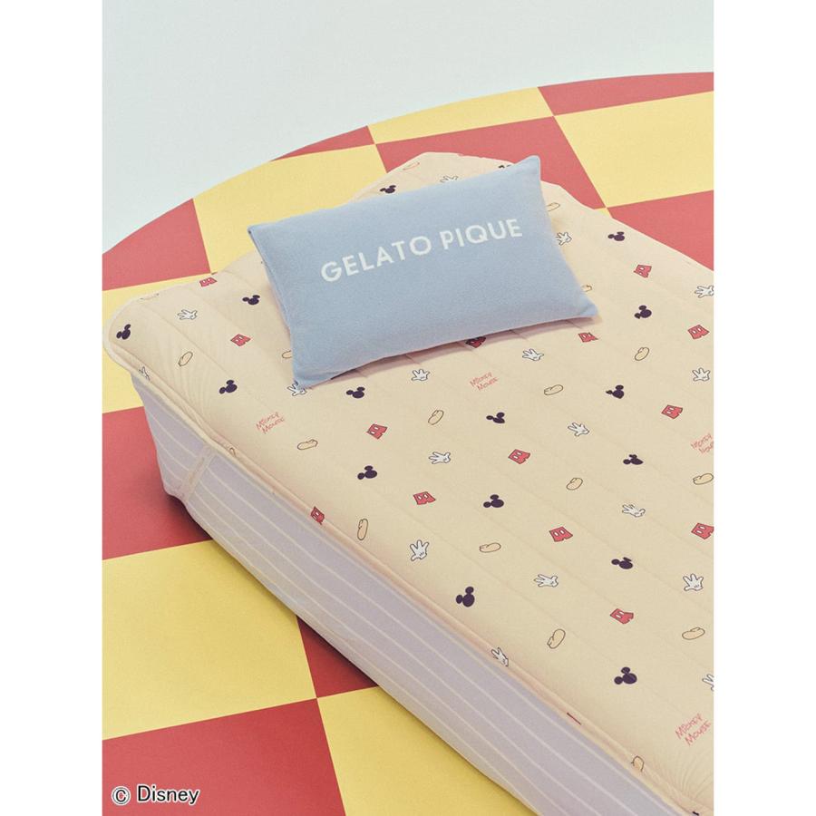 【新品未使用】ジェラートピケスリープ ミッキー 接触冷感 敷きパッド シングル gelato pique（ジェラートピケ） SALE30%OFF Sleep Mickey&Minnie 接触