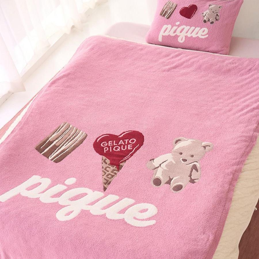 gelato pique（ジェラートピケ） Sleep Valentine ジャガードマルチ