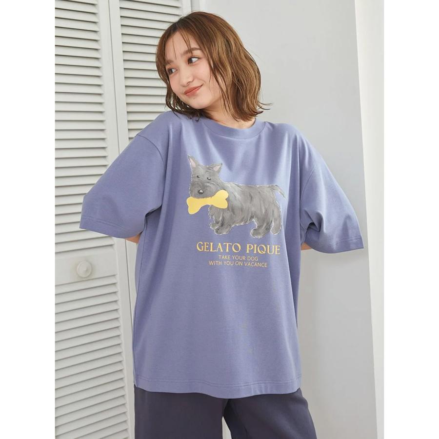 gelato pique ジェラートピケ UNISEX ワンポイントTシャツ