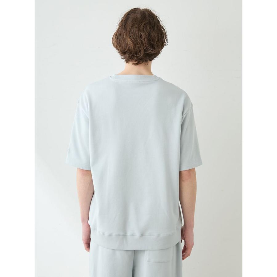 gelato pique（ジェラートピケ） UNISEX 裏毛ロゴプリントプルオーバー
