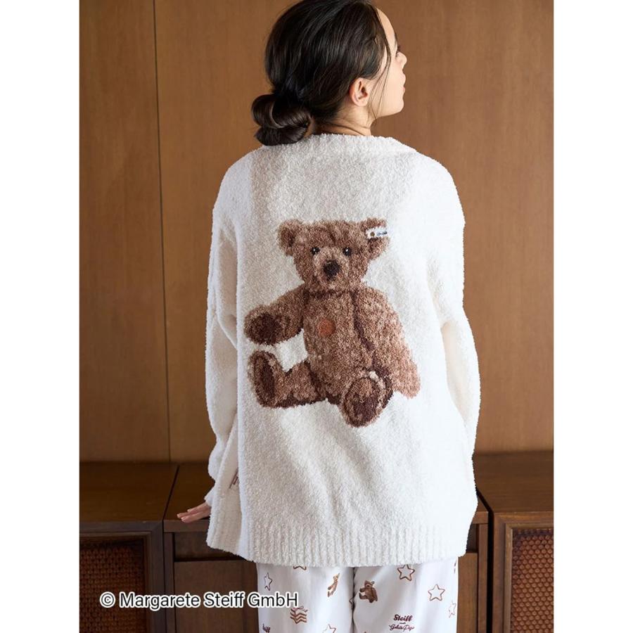 GELATO PIQUE ❤️Steiff パウダージャガードショールカーディガン gelato pique（ジェラートピケ） パジャマ 「Steiff」「KIDS」パウダー