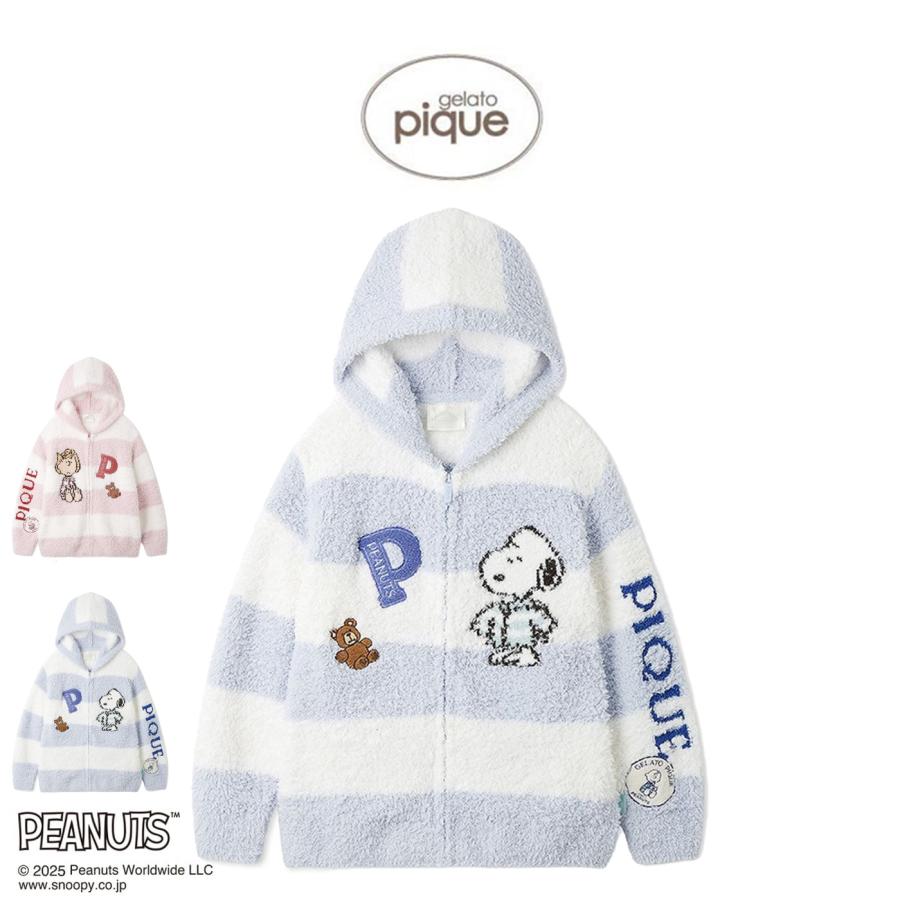 新品未使用 ジェラピケ gelato pique ジェラートピケ スヌーピー gelato pique ジェラートピケ PEANUTS オリジナルアート ジャガード
