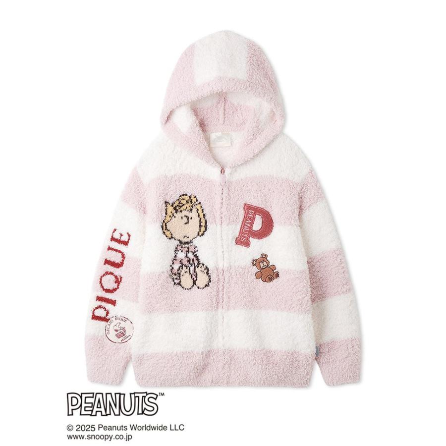 【新品】ジェラートピケ　PEANUTS ジャガードパーカー gelato pique（ジェラートピケ） gelato pique PEANUTS オリジナル