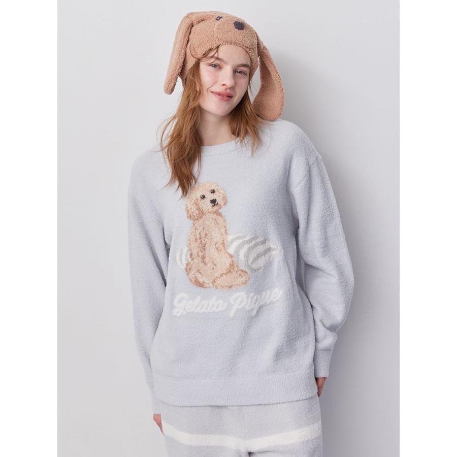 gelato pique（ジェラートピケ） UNISEX エアリーモコプレイフルDOG