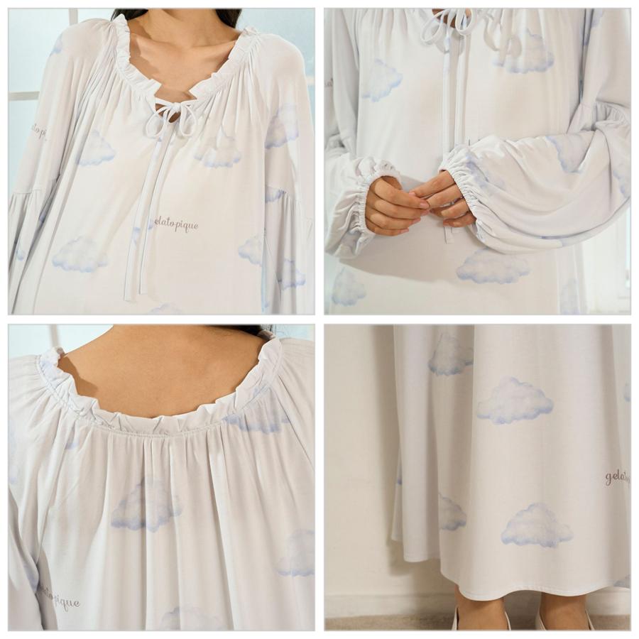 gelato pique ジェラートピケ モチーフ3柄ワンピース