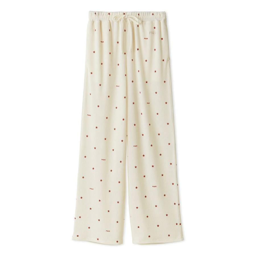 【配送24時間以内】GELATO PIQUE 星柄 ルームウェア フリーサイズ 配送24時間以内】GELATO PIQUE 星柄 ルームウェア フリーサイズ