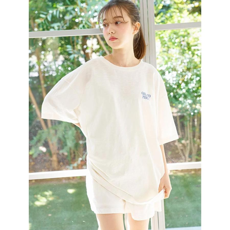 ジェラートピケ【接触冷感】ICEワンポイントビッグTシャツ&ショートパンツパンツ gelato pique ジェラートピケ COOL COLLECTION 接触冷感 ICEワン