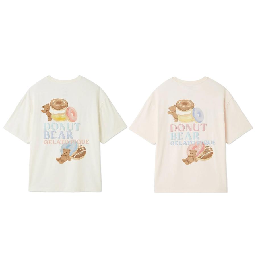 gelato pique ジェラートピケ ドーナツベアワンポイントTシャツ