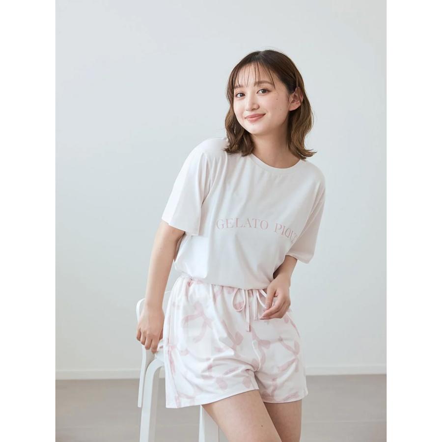ジェラートピケ　接触冷感ICEワンポイントビッグTシャツ&ショートパンツ gelato pique｜【COOL COLLECTION】【接触冷感】ICEワンポイント