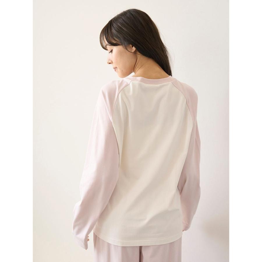 gelato pique ジェラートピケ ワンポイントラグランロンT pwct254274