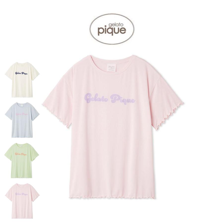 gelato pique（ジェラートピケ） SALE30%OFF カラフルロゴTシャツ