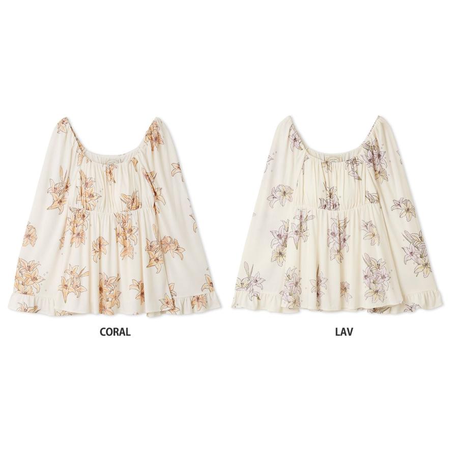 gelato pique（ジェラートピケ） SALE30%OFF MUCHA リリー柄カップ
