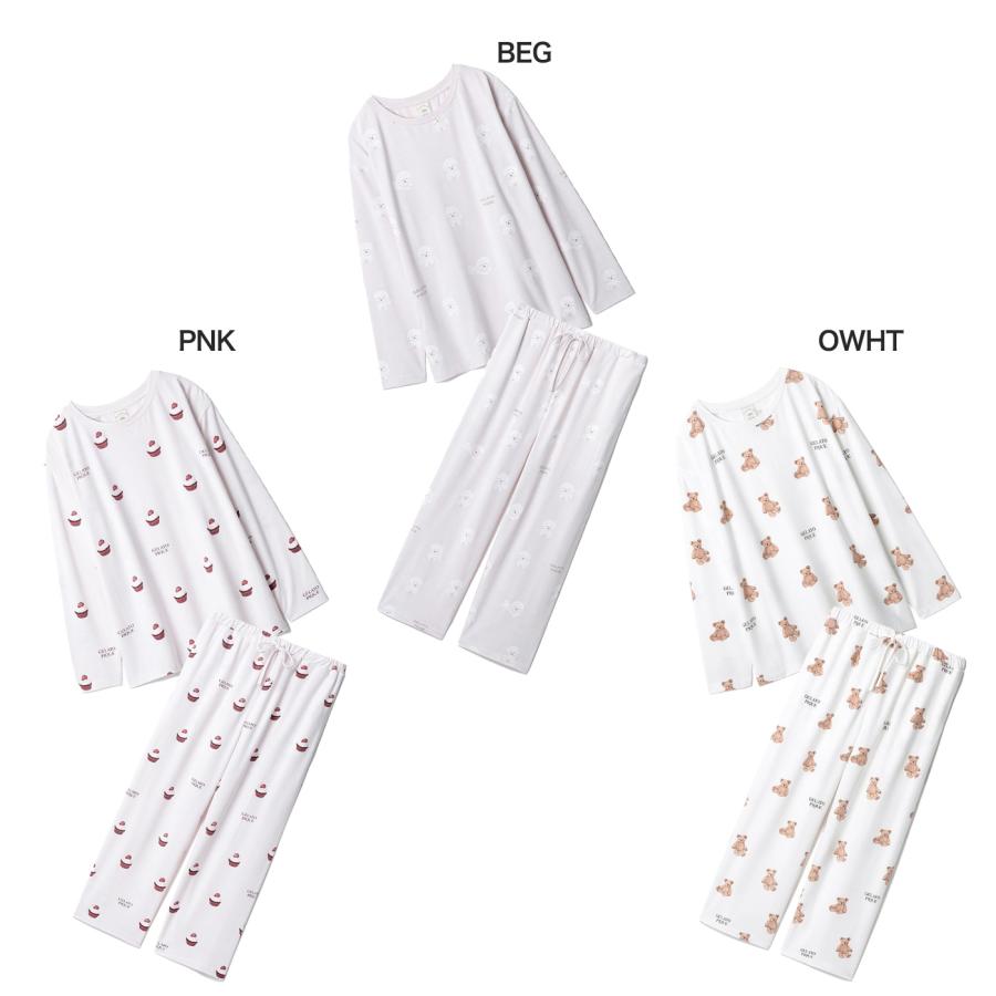 gelato pique ジェラートピケ モチーフ3柄プルオーバー&ロング