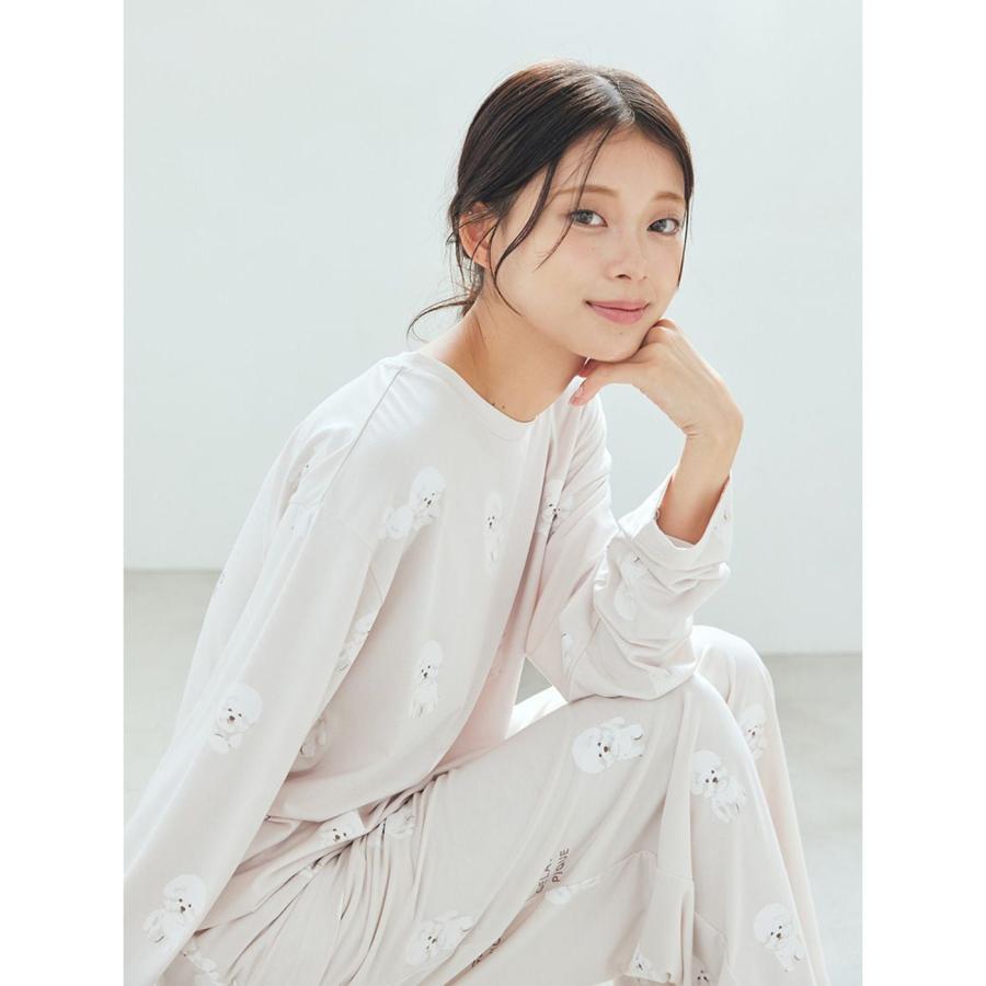 gelato pique ジェラートピケ モチーフ3柄プルオーバー&ロング