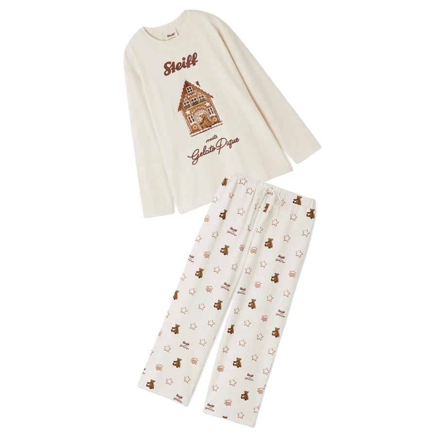 gelato pique（ジェラートピケ） gelato pique Steiff ワンポイント