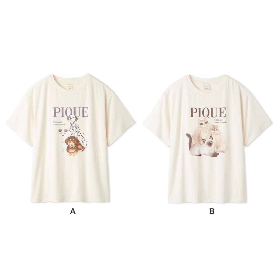 gelato pique（ジェラートピケ） 接触冷感 ファッションCATS&DOGSワン