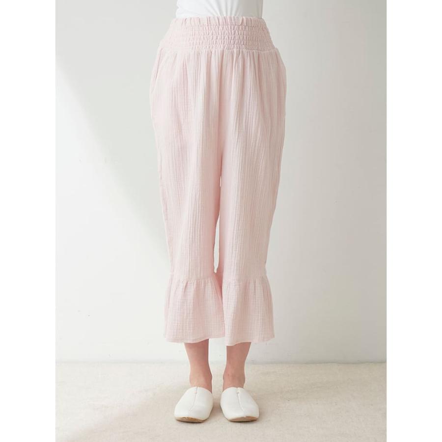 【美品】gelato pique 淡いピンクのマタニティパジャマセット ジェラート ピケ】マタニティルームウェア │ gelato pique