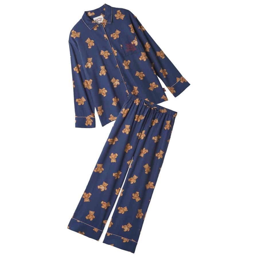 新品未使用　ジェラートピケ　ジェラピケ　チューイーベア柄Tシャツ　ロングパンツ gelato pique（ジェラートピケ） gelato pique HOLIDAY ベア柄