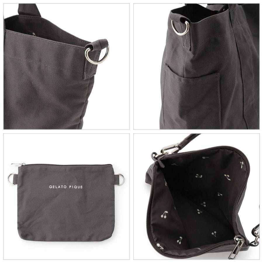 gelato pique（ジェラートピケ） ママバッグ+ショルダーポーチセット