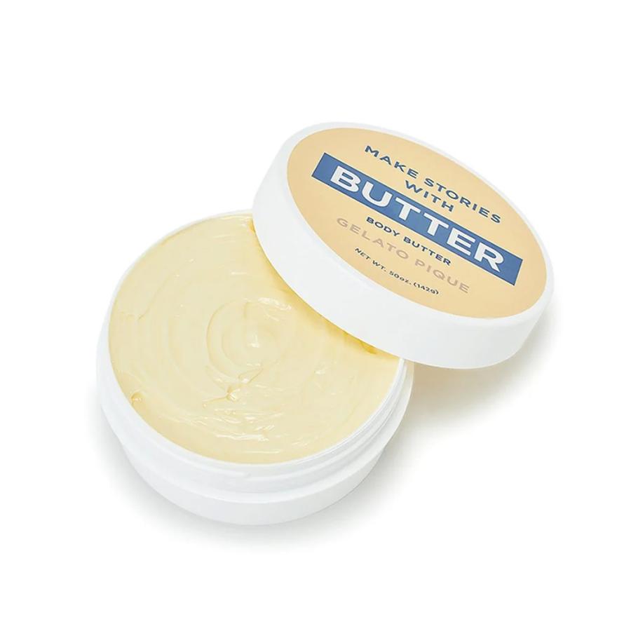 正規品♡新品 ジェラートピケ パウダー ビスケット上下セット クリーム gelato pique（ジェラートピケ） SALE40%OFF ボディバター pwgg244718